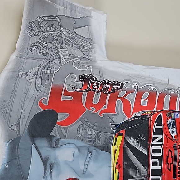 Vintage Chase Authentics Jeff Gordon Double Sided Shirt - Picture 8 of 10